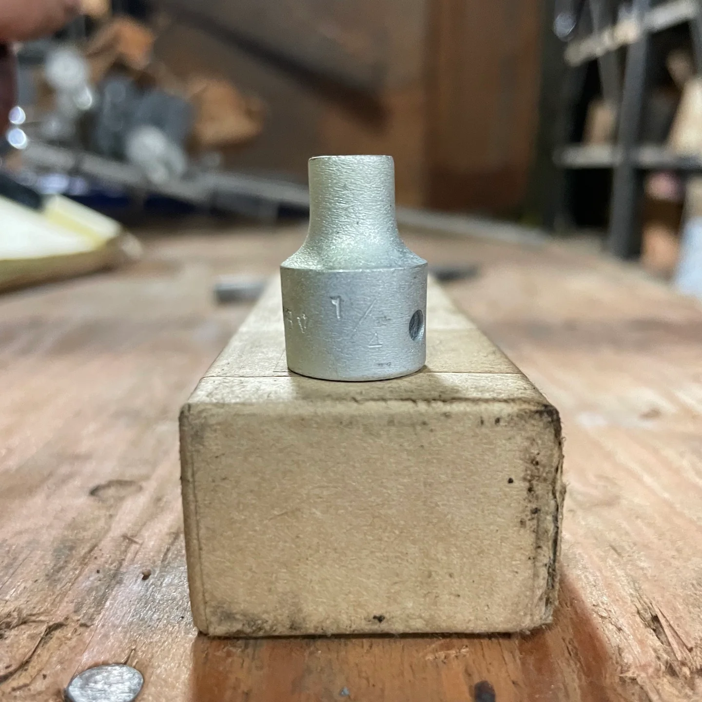 Plomb WWII Era 3/8" Drive 1/4" Socket