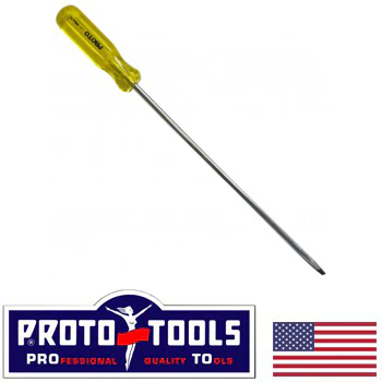 Proto 1/4" x 10" Cabinet Screwdriver (J9860C) - Image 2