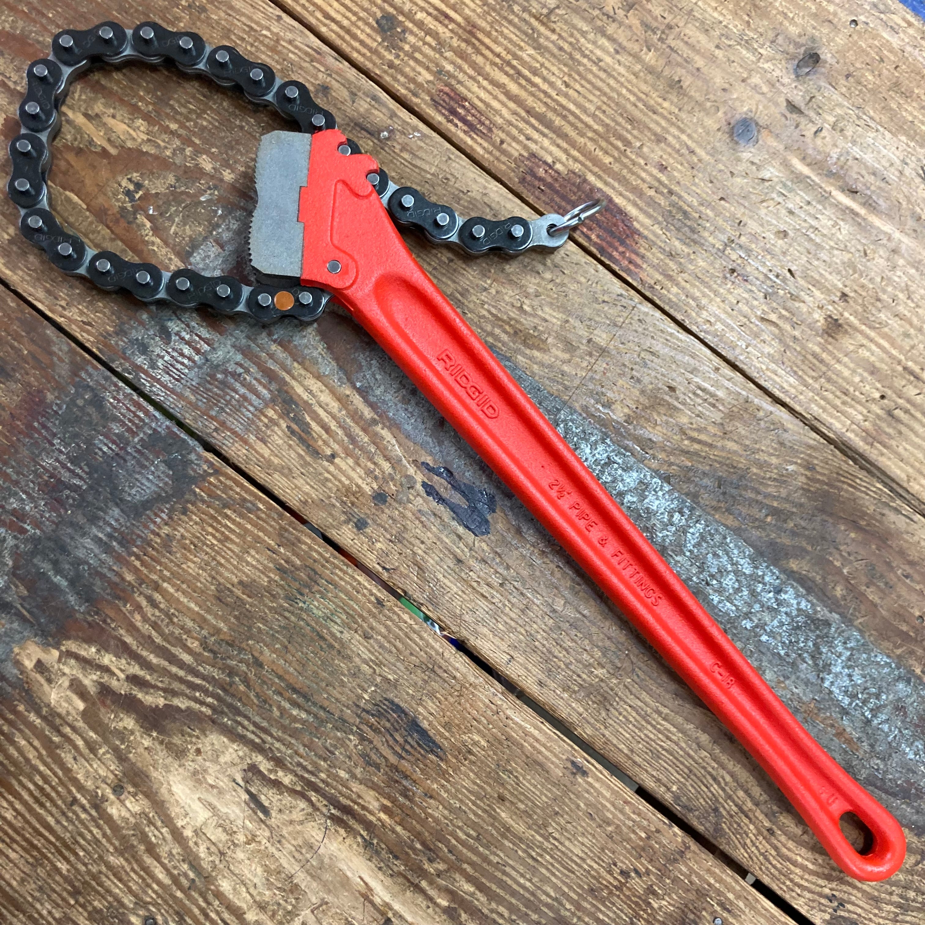 Ridgid 18" Chain Wrench (31320) - Image 2