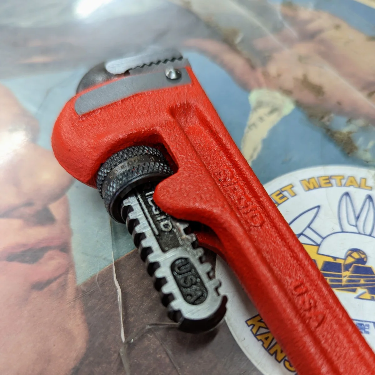 Ridgid Pipe Wrench 6" (31000) - Image 2