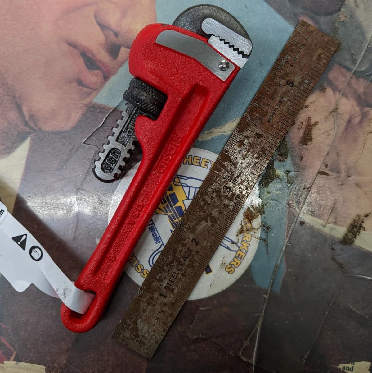 Ridgid Pipe Wrench 6" (31000) - Image 3