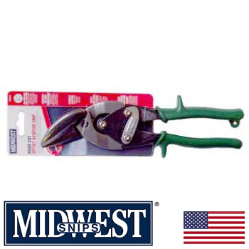 Midwest Right Cut Offset Aviation Snips (MWT-6510R) - Image 2