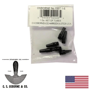 Set of Replacement Tubes for C.S. Osborne 155 1-6 Revolving Punch (155T1-6) - Image 2