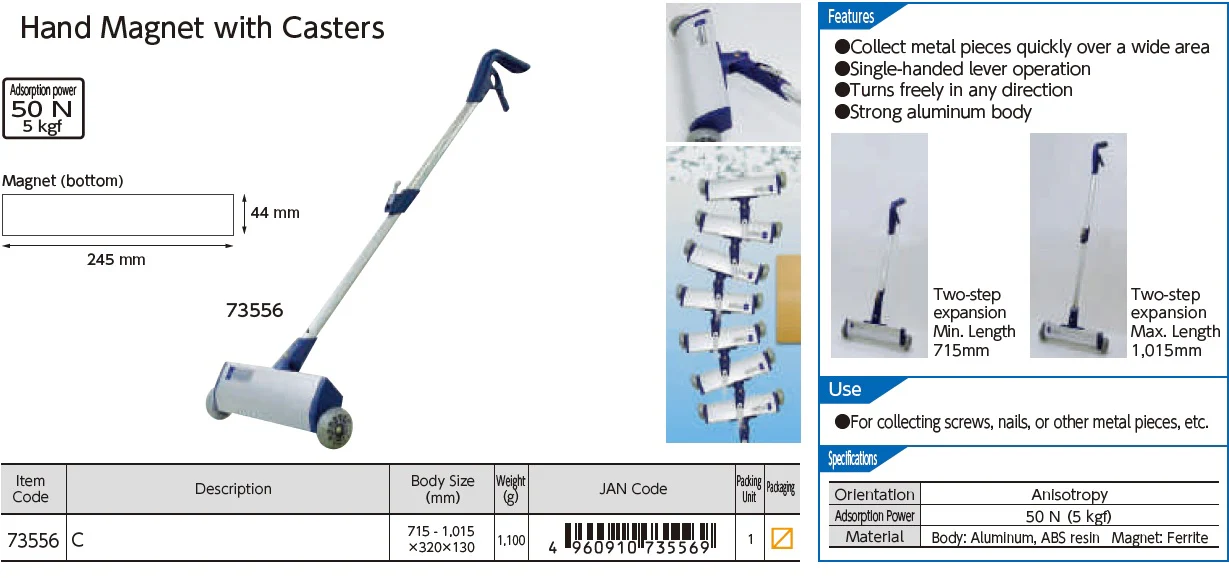 Shinwa Long Handle Magnet Pick Up Tool (73556) - Image 8
