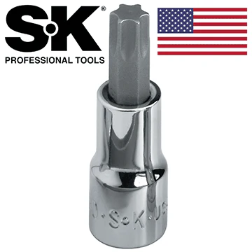 Bit Socket Chrome 1/4" Drive Torx T10 (SK42910) - Image 2