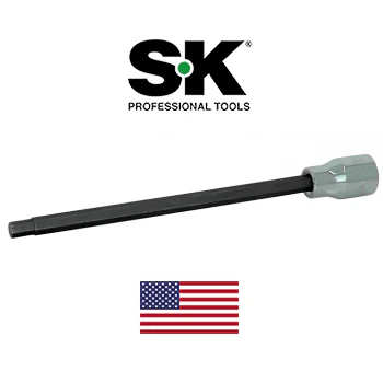 Bit Socket Chrome 3/8 Drive Hex Long 5/32" (SK45905) - Image 2