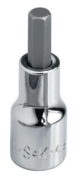 Bit Socket Chrome 3/8" Drive Hex 1/4" (SK41210)