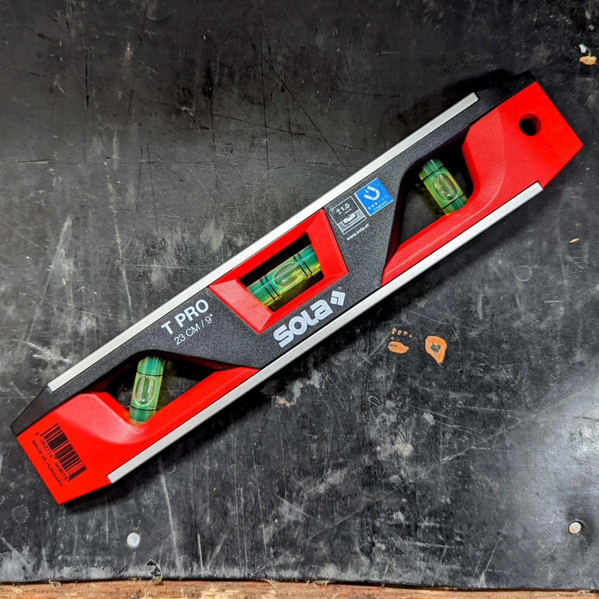 SOLA Magnetic Torpedo Spirit Level (TPRO)