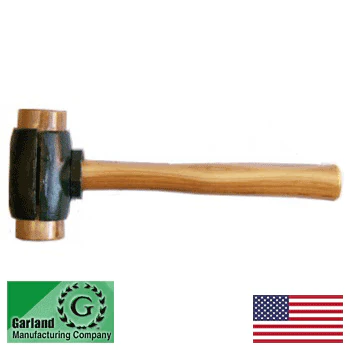 Garland Split Head 1 3/4" Rawhide Mallet (31003) - Image 2