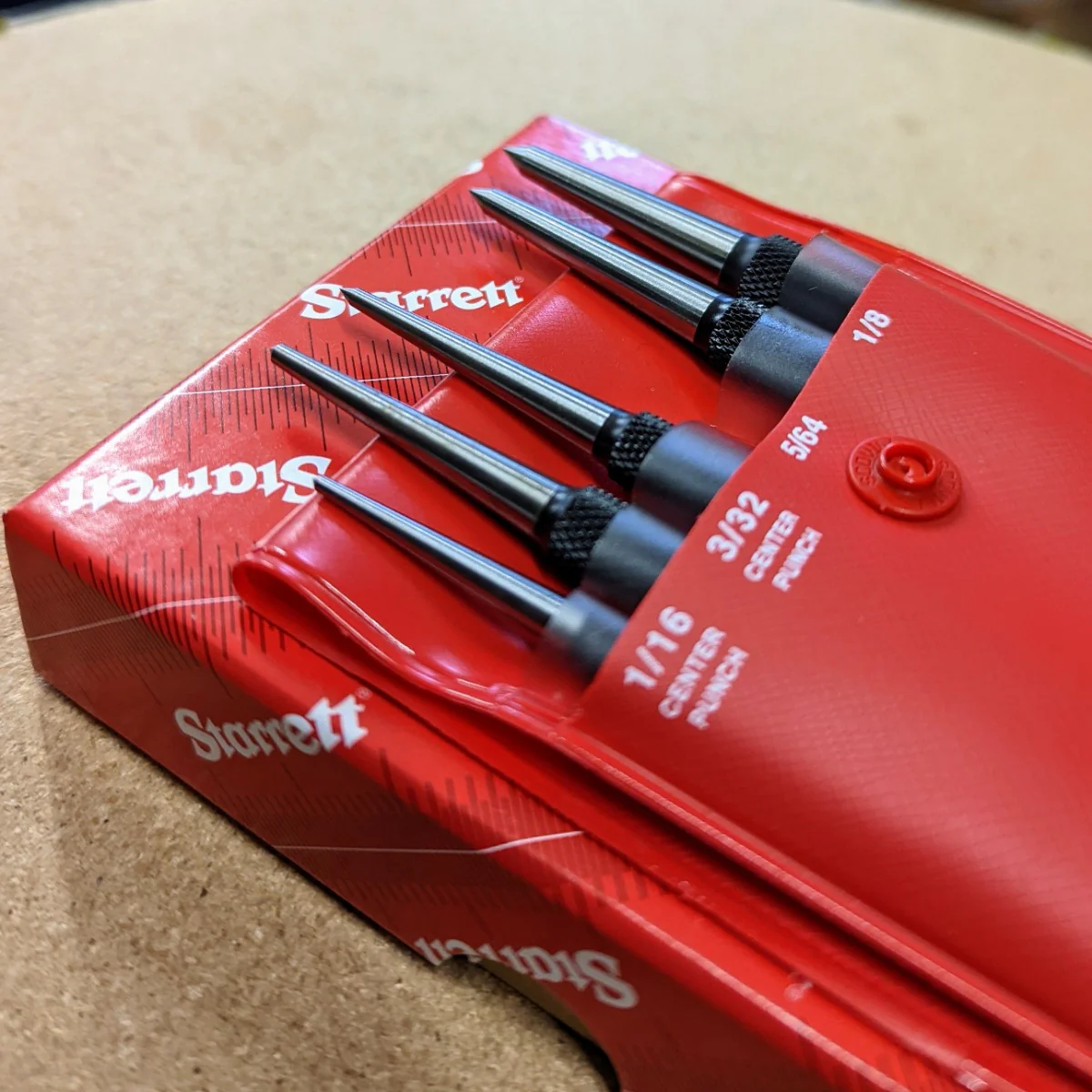 Starrett #816 Prick Punch 5-Piece Set (S816PC) - Image 2