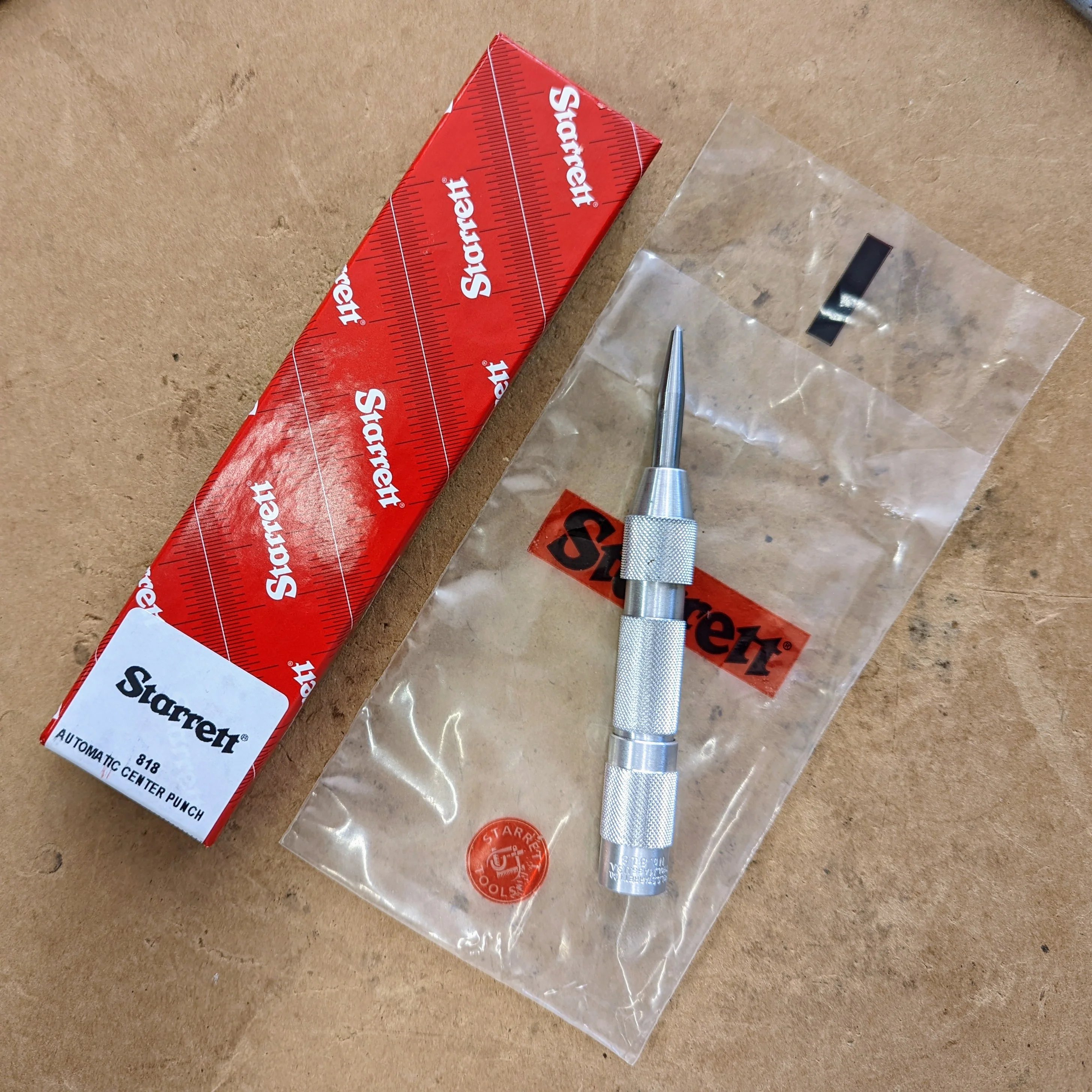 Starrett #818 Automatic Center Punch (818-S)