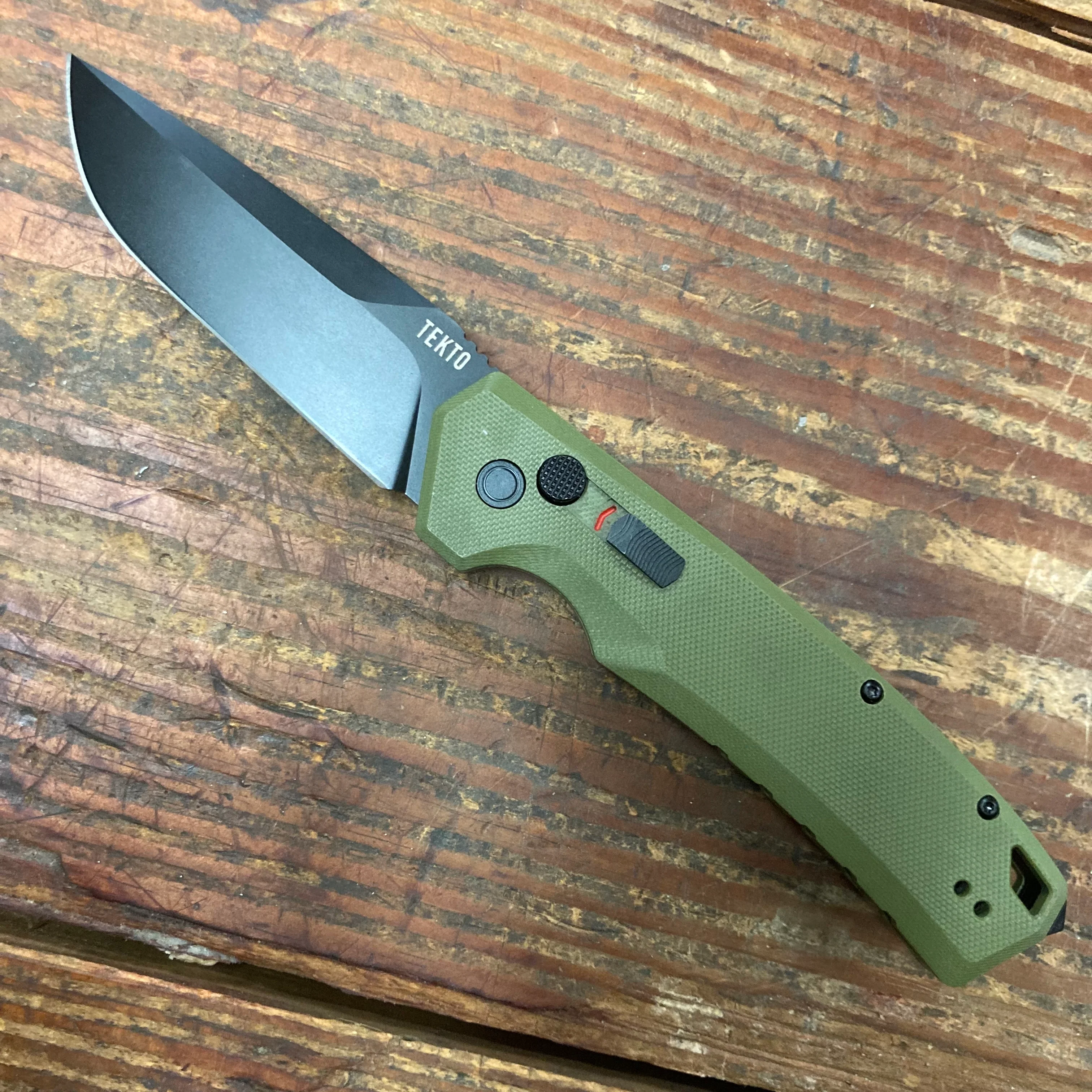 Tekto Knives A3 Delta Automatic OD (A3RG1ODD2BK1A1)