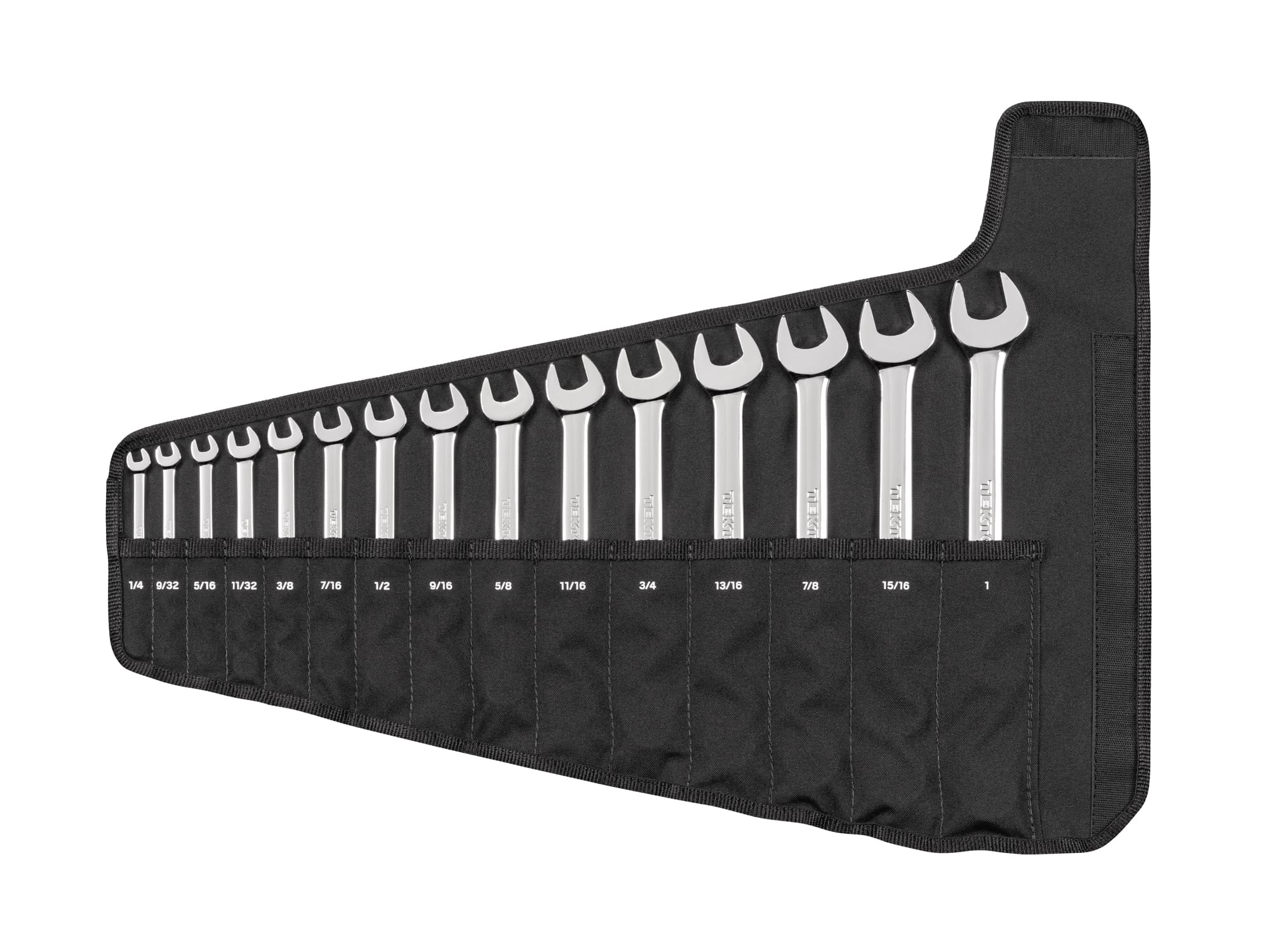 Tekton 15pc SAE 1/4"- 1" Combination Wrench Set (WCB94102)