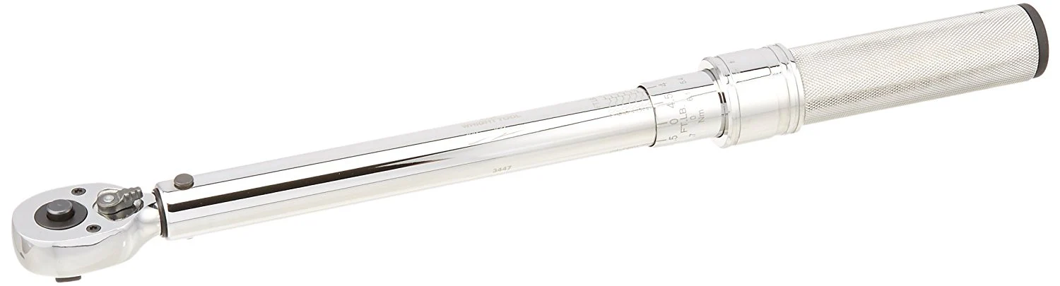 Wright 3/8" Dr. Dial Style Torque Wrench 5-75 Ft. Lbs. #3447 (3447WR)