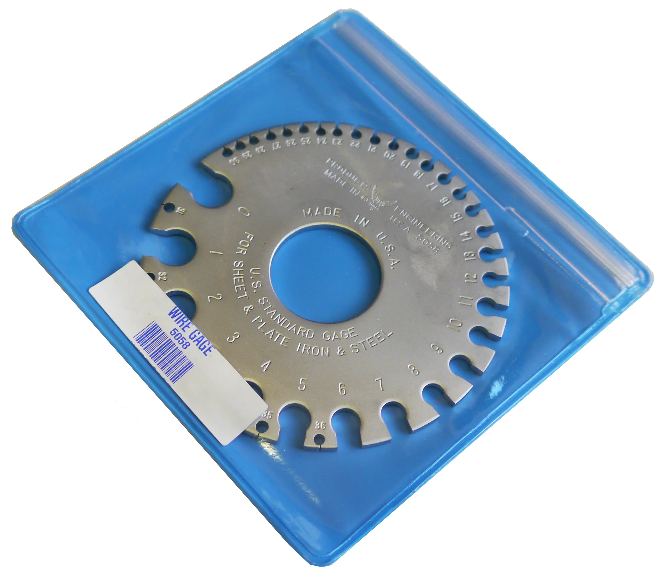 US Standard Sheet Metal Gauge PEC (5058)