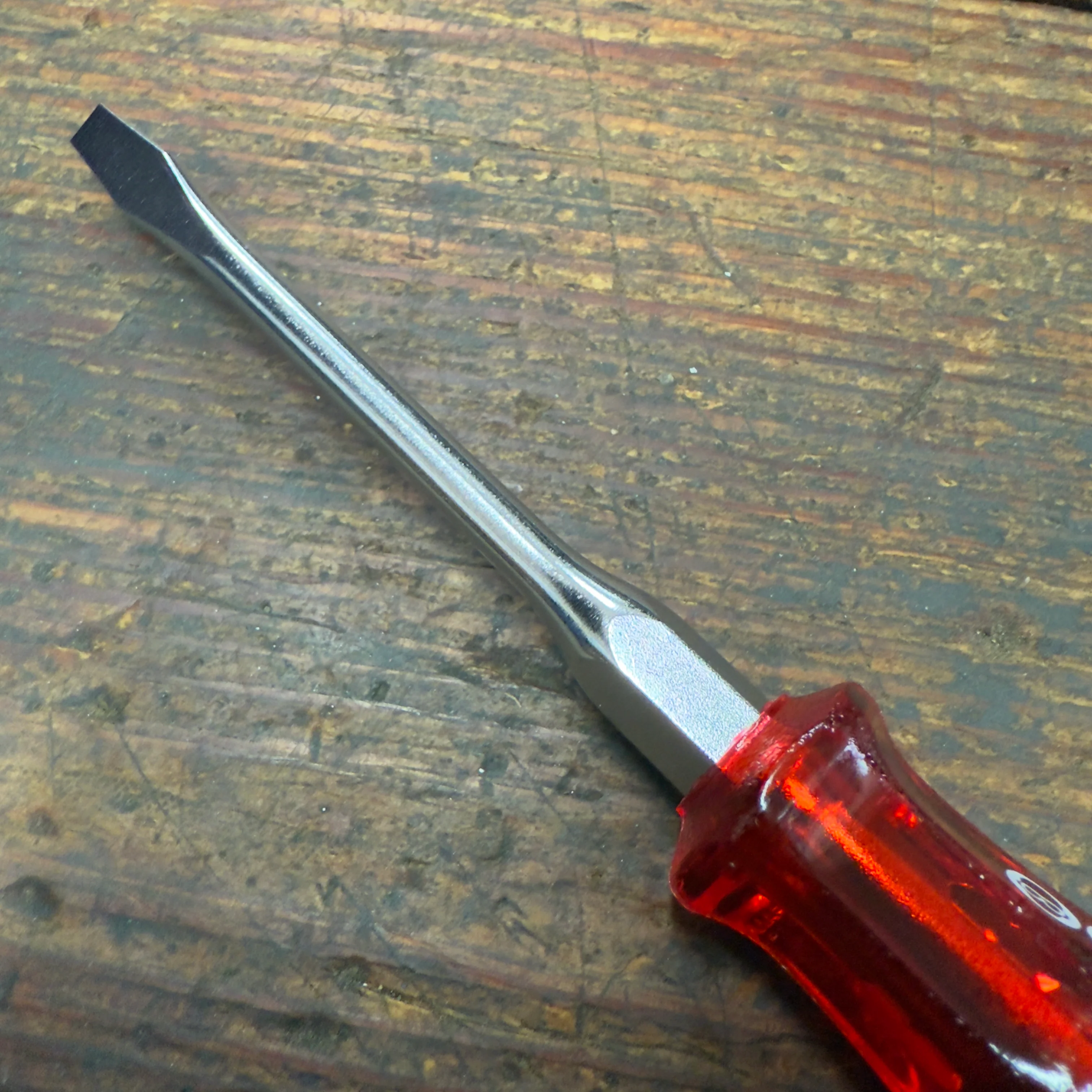 Vessel Slotted 6 x 100mm Power Grip Screw Driver (4500S6100) - Image 3