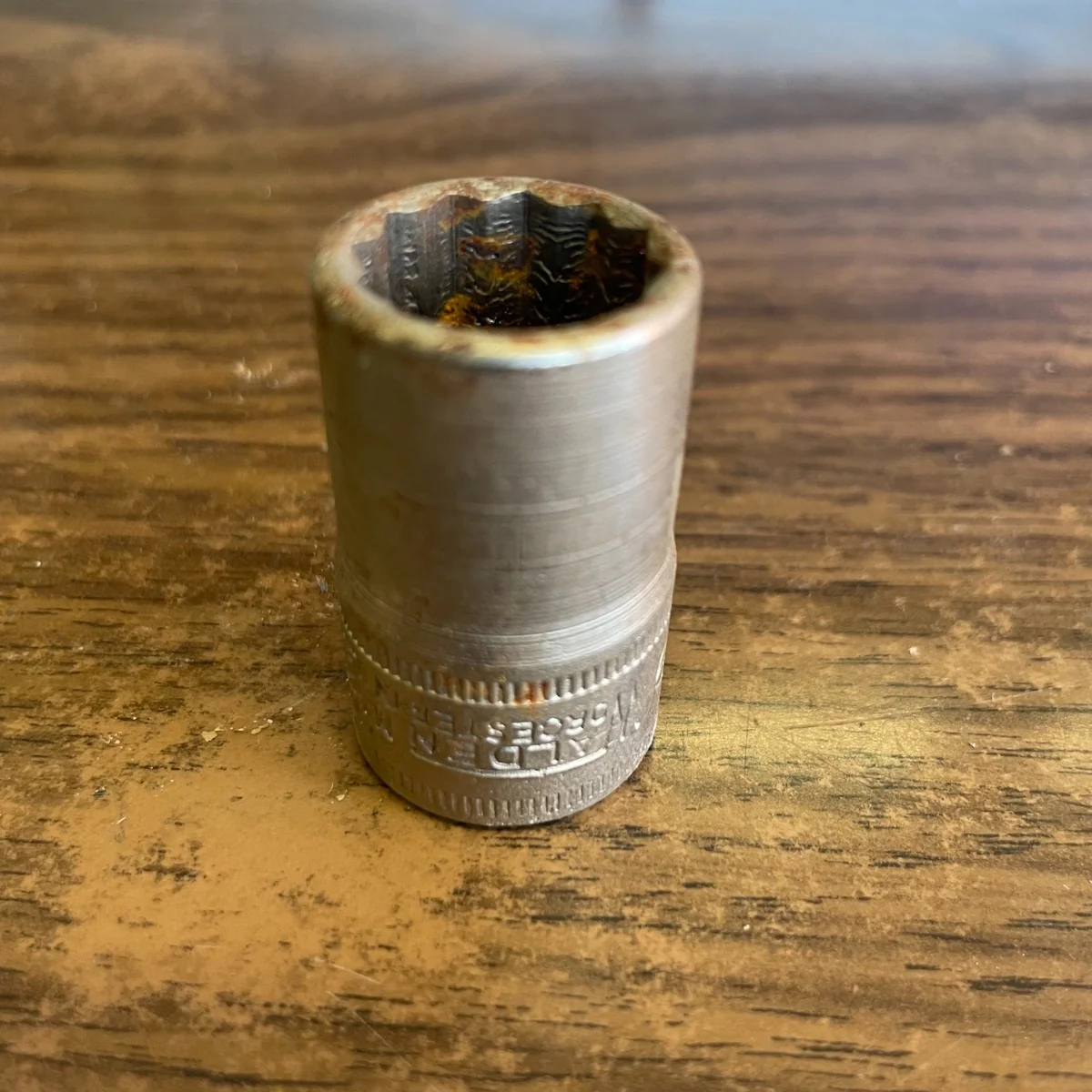 Walden Worcester 1/2" Drive 19/32" 12 Point Socket (1819)