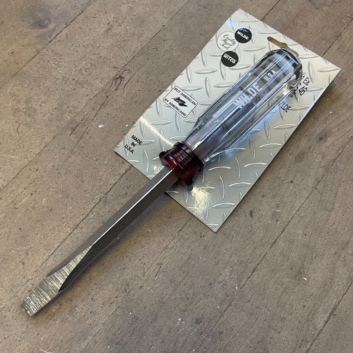 Wilde 5/16" x 6" Slotted Screwdriver (S46)