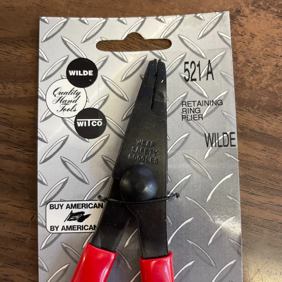 Wilde Internal 45 Degree Snap Ring Pliers .038 Tips - Image 2