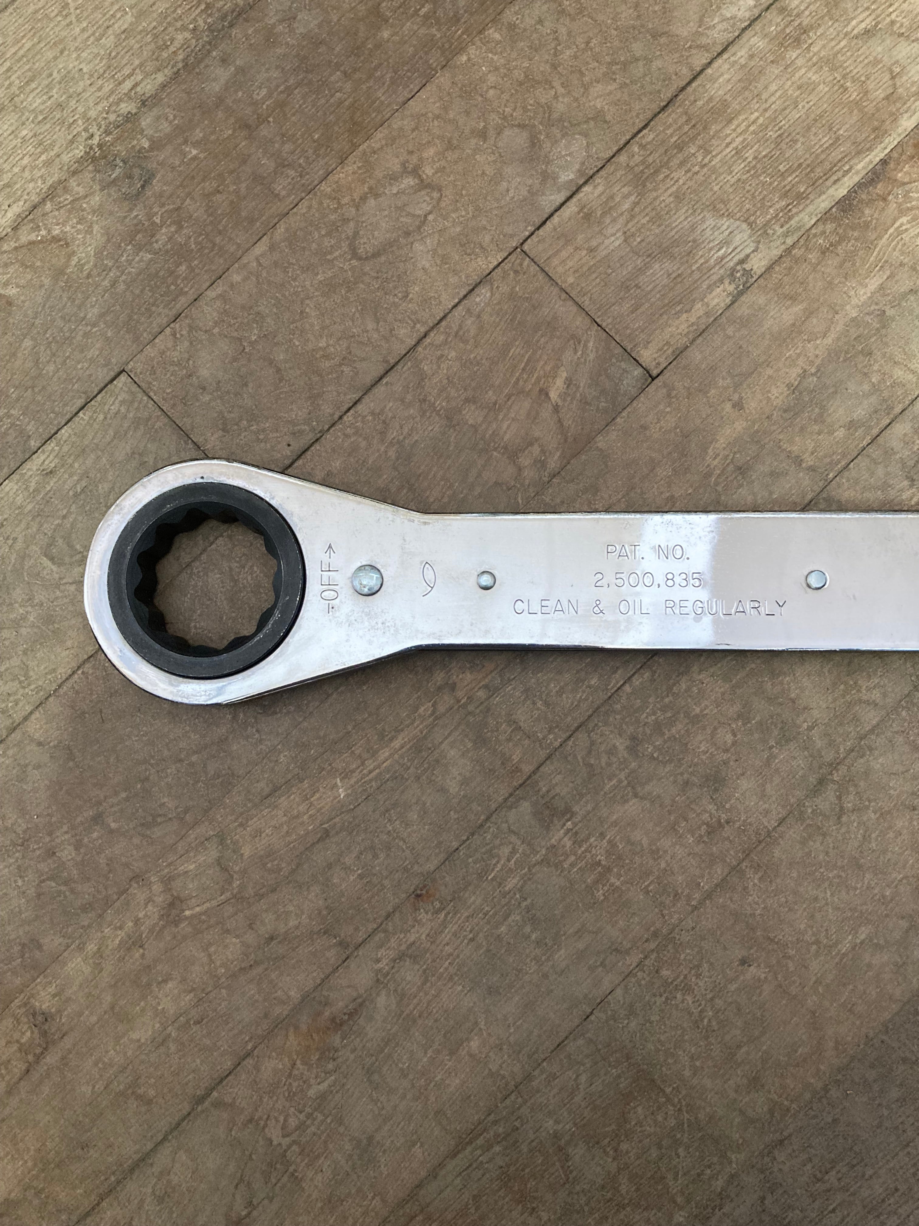 Williams Ratchet Box Wrench 1-3/8" (RB-44) - Image 4